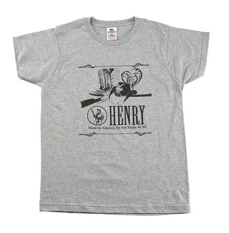 Henry Dark Ash Heart Ladies T-Shirt