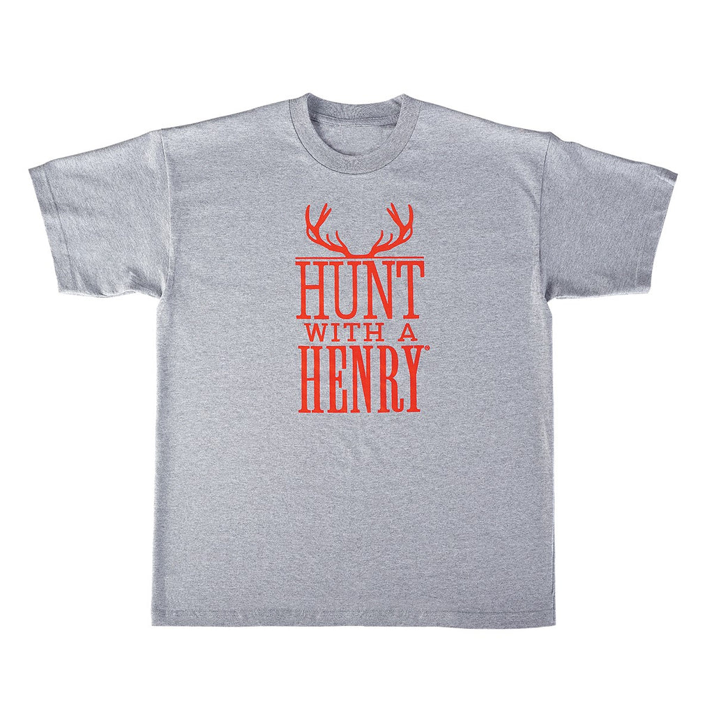 Hunt With A Henry Chest Print T-shirt